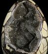 Septarian Dragon Egg Geode With Removable Section #51315-3